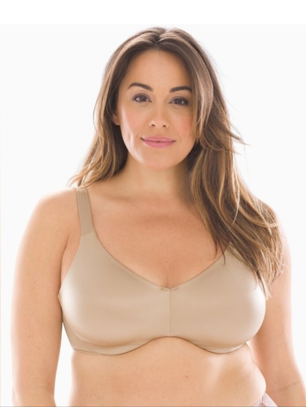 Soma Sensuous Sides 1 Inch MinimizerBra -Soft Tan 40D